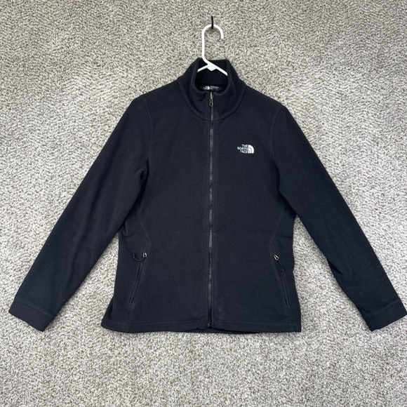 The North Face Jackets & Blazers - The North Face Fleece Jacket Women's Size Medium Black Full Zip Outdoor Hiking